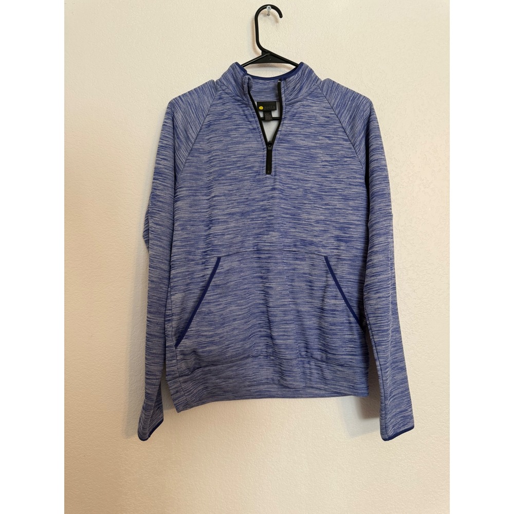 Zella Kids Athletic Pullover‎ & Shorts Set XXL 18/20 Blue Heathered